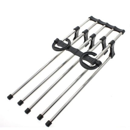 Adjustable Pants Hanger Organizer Versatile and Efficient Hanger for Organizing Trousers, Jeans, and More